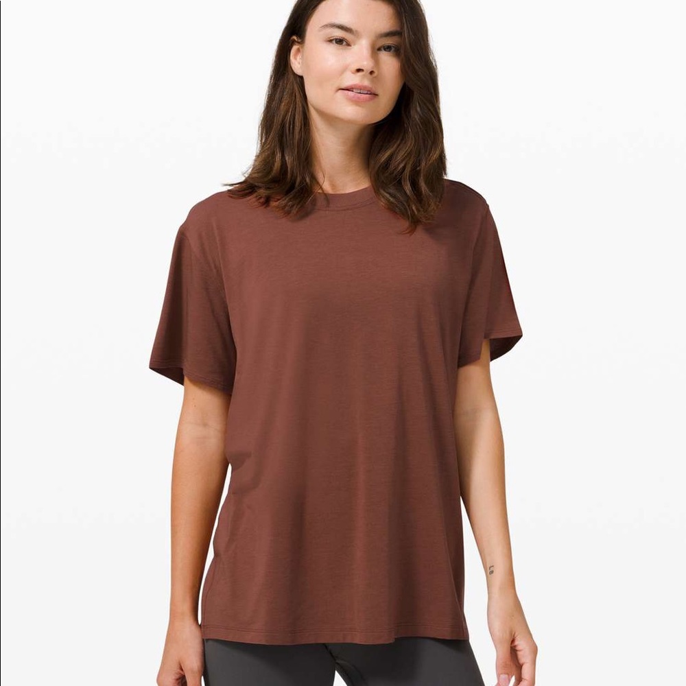 Lululemon All yours tee ancient copper